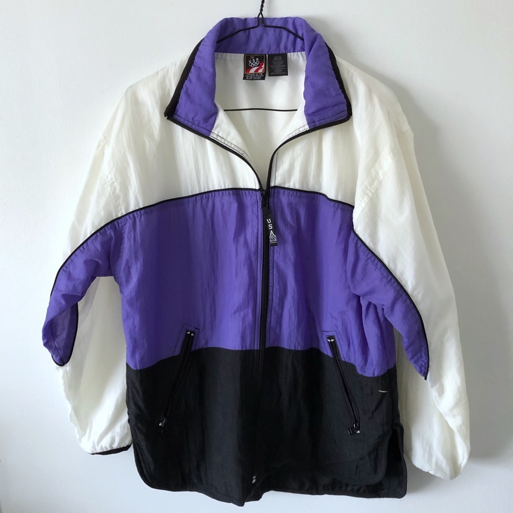 Vintage Olympic Windbreaker